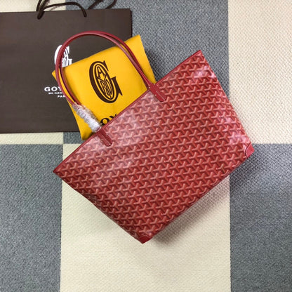 GOYARD ARTOIS PM TOTE BAG RED - front view - replica sneakers