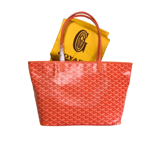 GOYARD Artois Pm Tote Bag - Red Unisex Streetwear Limited Edition - The GOYARD ARTOIS PM TOTE BAG RED - REPLICA combines bold luxury with everyday practicality,