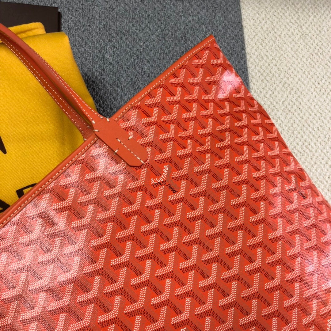 GOYARD ARTOIS PM TOTE BAG RED - close up - replica sneakers