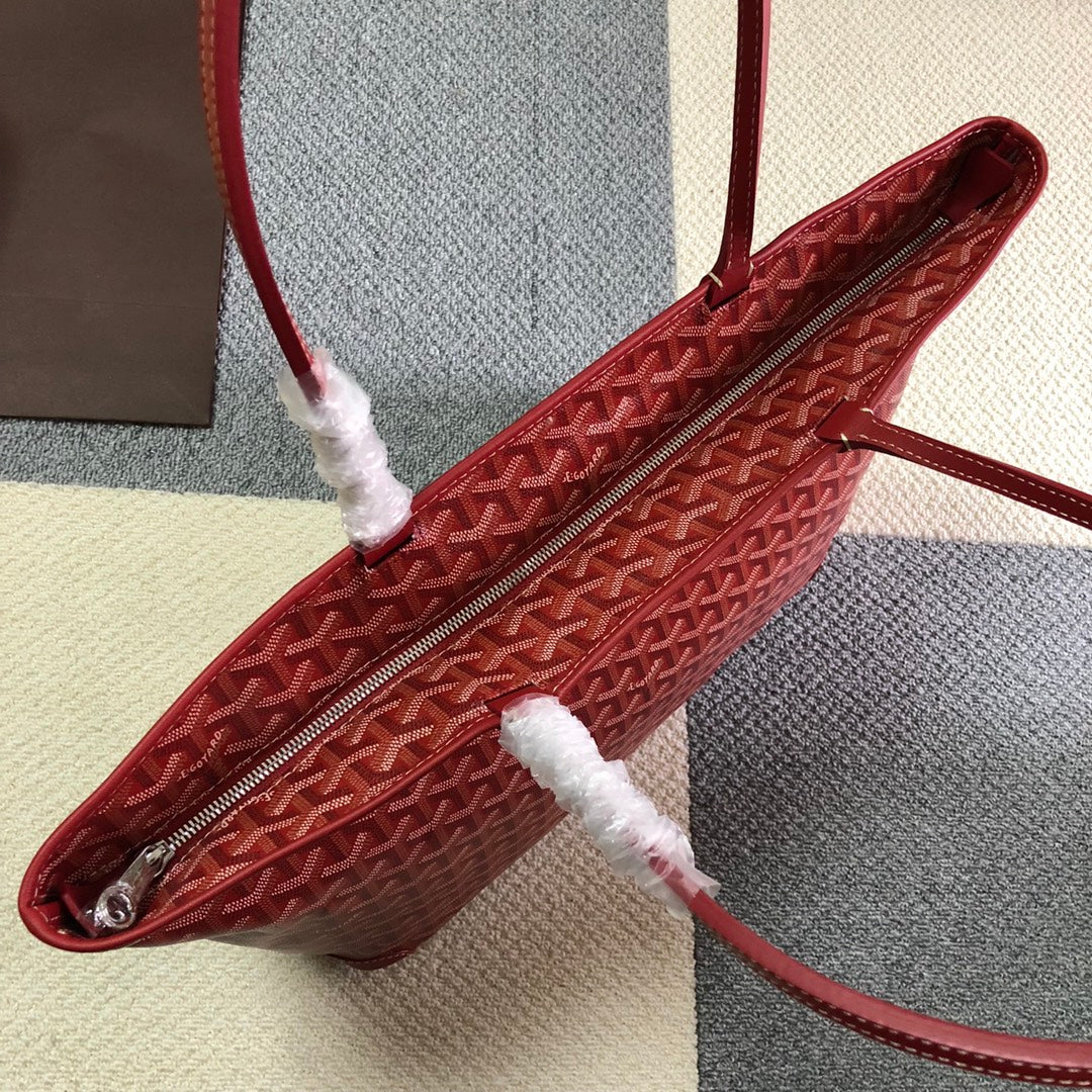 GOYARD ARTOIS PM TOTE BAG RED - box - replica sneakers