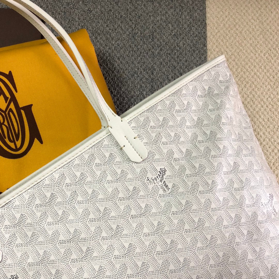 GOYARD ARTOIS PM TOTE BAG WHITE - back view - replica sneakers