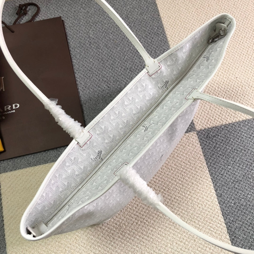GOYARD ARTOIS PM TOTE BAG WHITE - outsole - replica sneakers