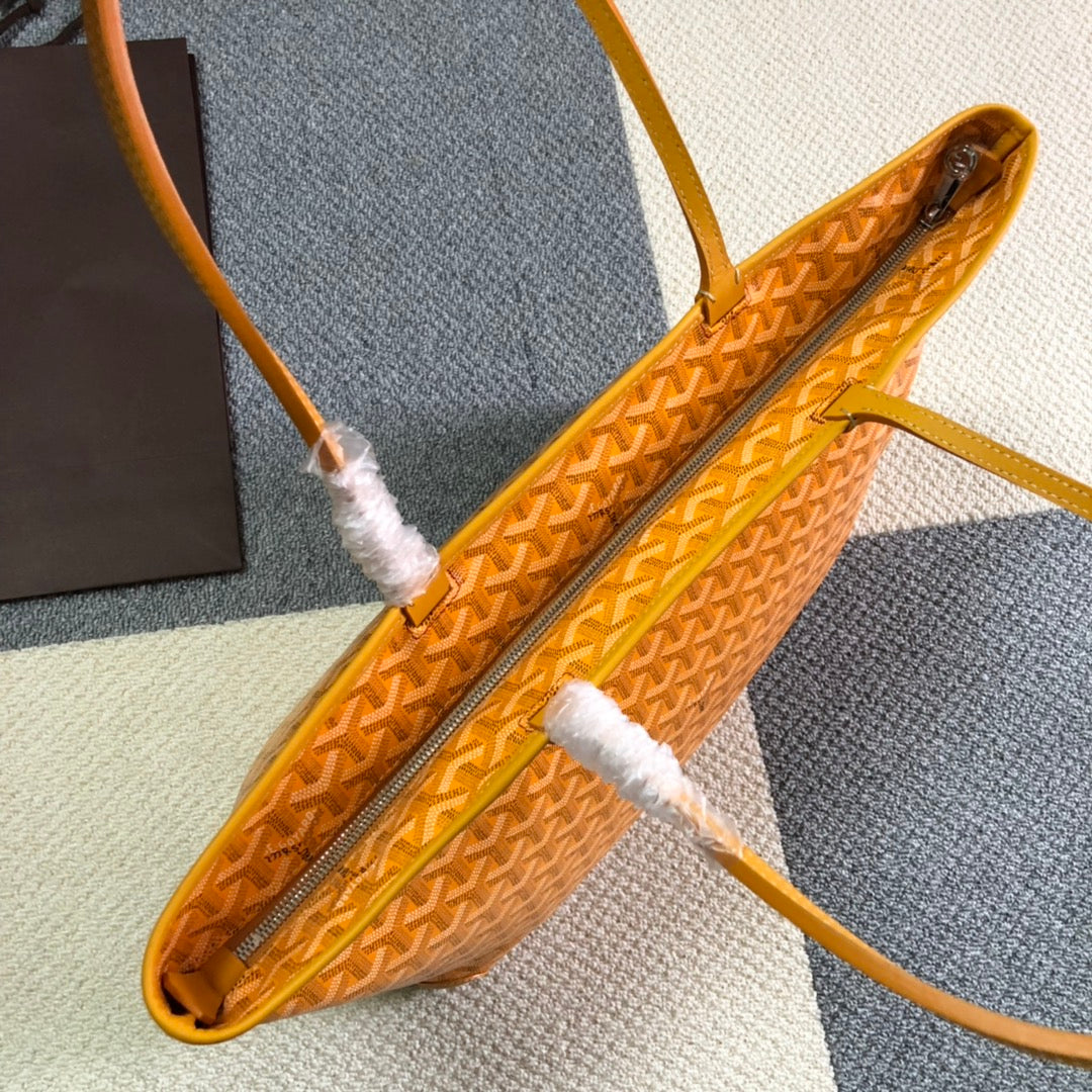 GOYARD ARTOIS PM TOTE BAG YELLOW - side view - replica sneakers