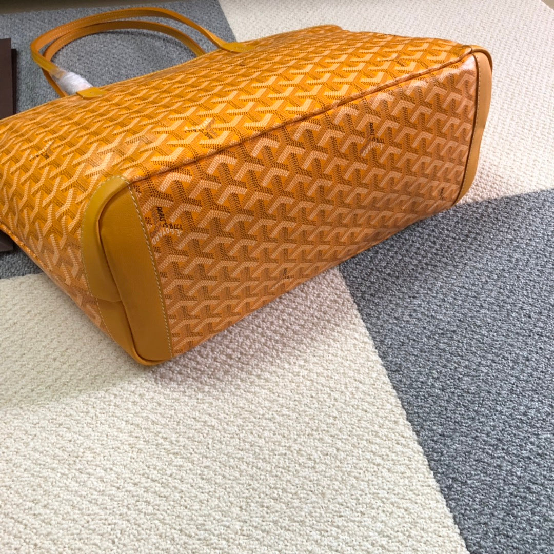 GOYARD ARTOIS PM TOTE BAG YELLOW - detail - replica sneakers