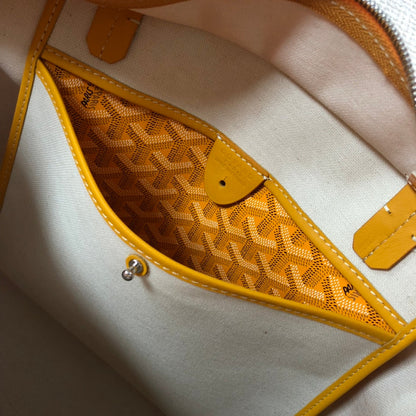 GOYARD ARTOIS PM TOTE BAG YELLOW - insole - replica sneakers