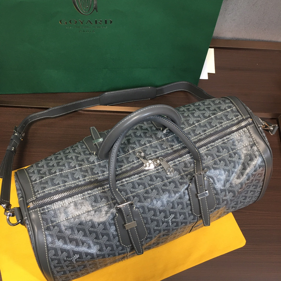 GOYARD BOSTON 50 TRAVEL BAG GREY - outsole - replica sneakers