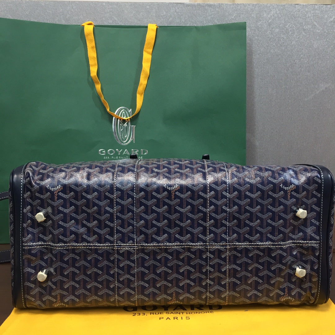 GOYARD BOSTON 50 TRAVEL BAG NAVY - outsole - replica sneakers
