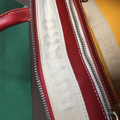 GOYARD BOSTON 50 TRAVEL BAG RED - logo - replica sneakers