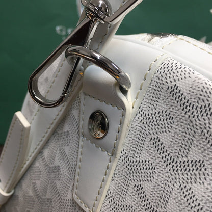 GOYARD BOSTON 50 TRAVEL BAG WHITE - box - replica sneakers