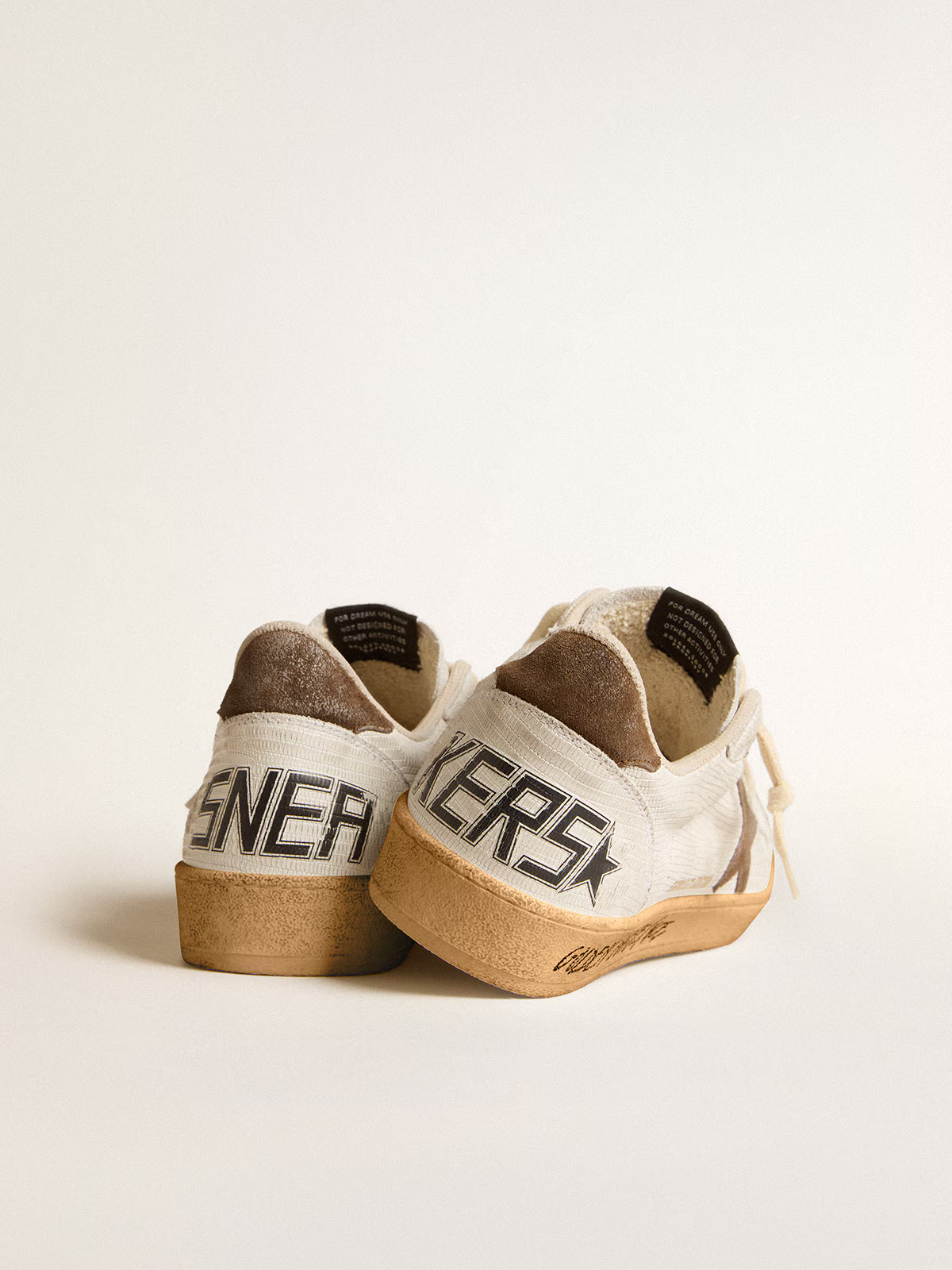 Golden Goose Ball Star Ltd Edition c Star Canvas - Brown Unisex Streetwear Limited Edition