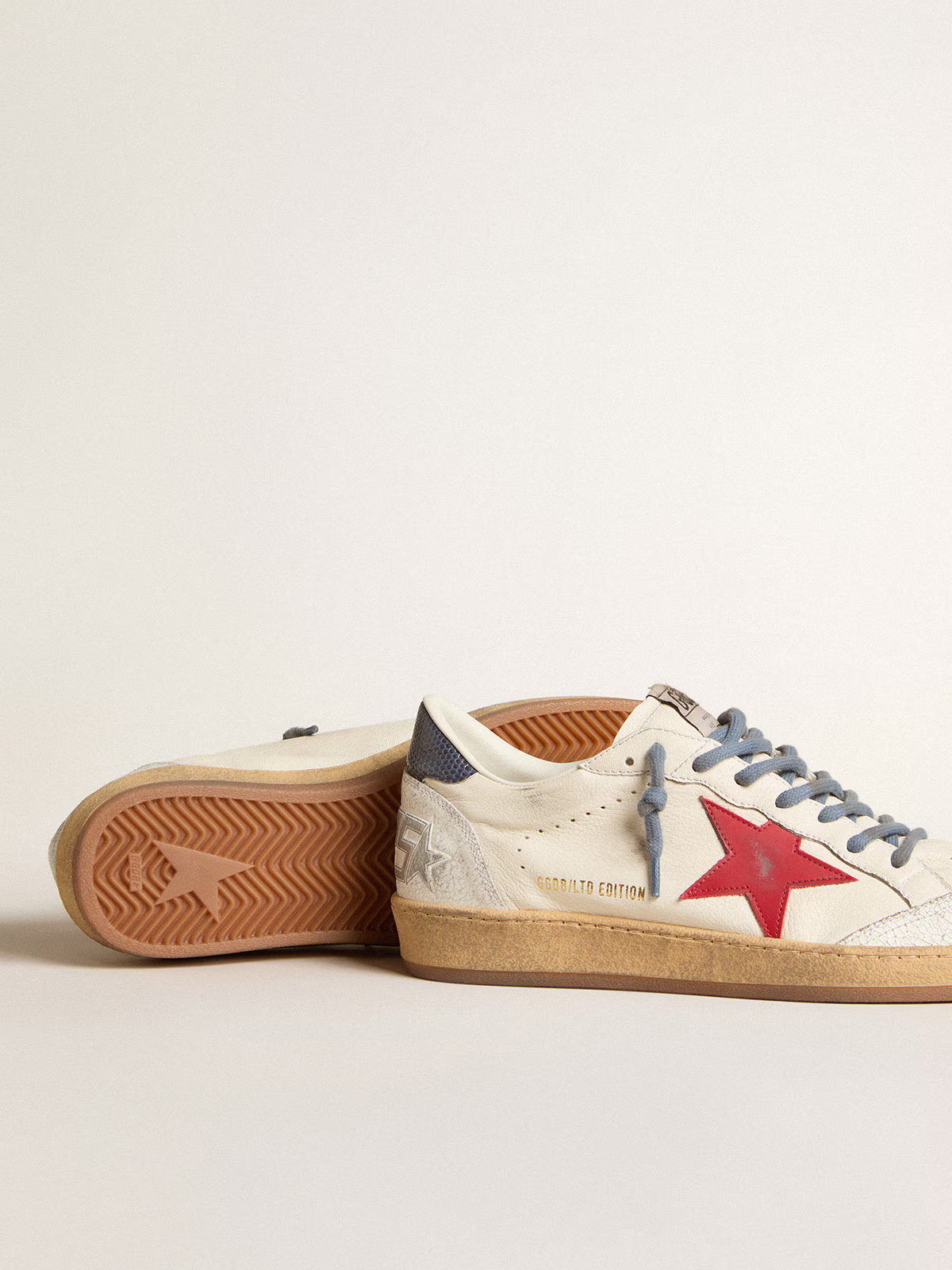 Golden Goose Ball Star Ltd c Star Edition - Red Unisex Streetwear Limited Edition