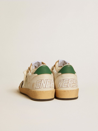 Golden Goose Ball Star Sneaker c Cream & - Black Unisex Streetwear Limited Edition