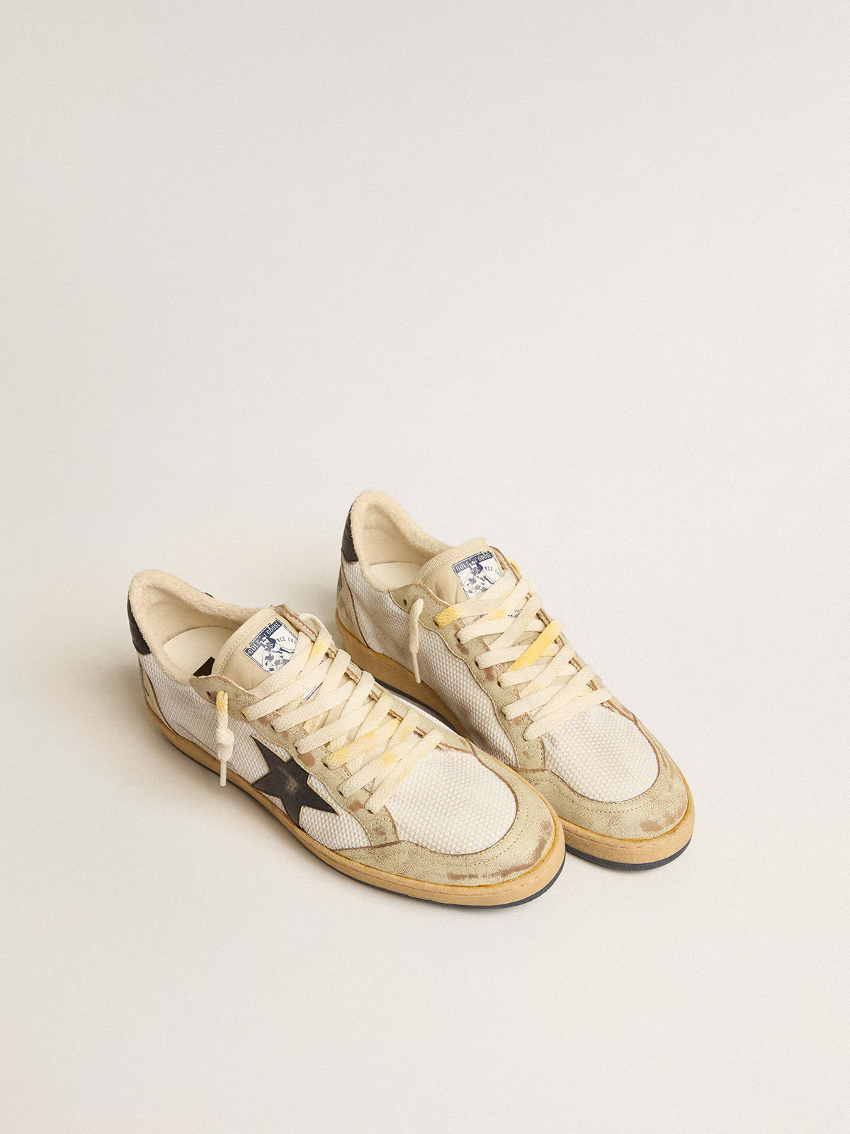 Golden Goose Ball Star c Mesh Noir - Black Unisex Streetwear Limited Edition