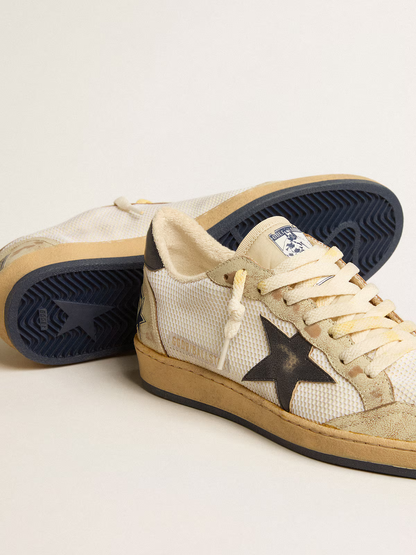 Golden Goose Ball Star c Mesh Noir - Black Unisex Streetwear Limited Edition
