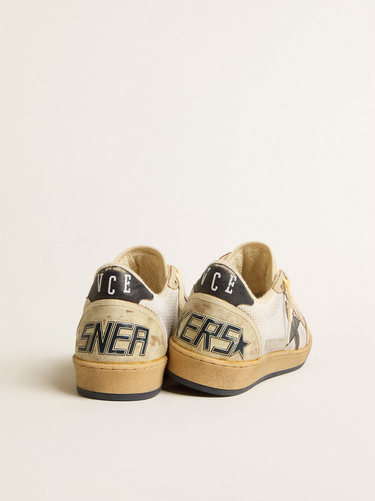 Golden Goose Ball Star c Mesh Noir - Black Unisex Streetwear Limited Edition