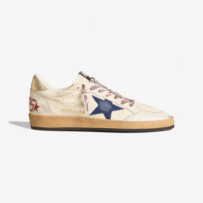 Golden Goose Ball Star c Star With Americana Laces - Navy Unisex Streetwear Limited Edition