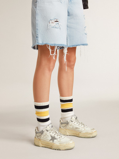 Golden Goose Ball Star c Swarovski Crystal Edition - Gray Unisex Streetwear Limited Edition