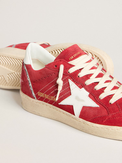 Golden Goose Ball Star c Varsity - Red Unisex Streetwear Limited Edition