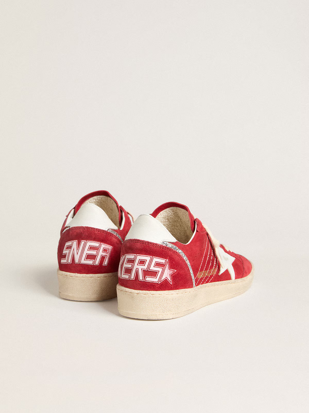 Golden Goose Ball Star c Varsity - Red Unisex Streetwear Limited Edition