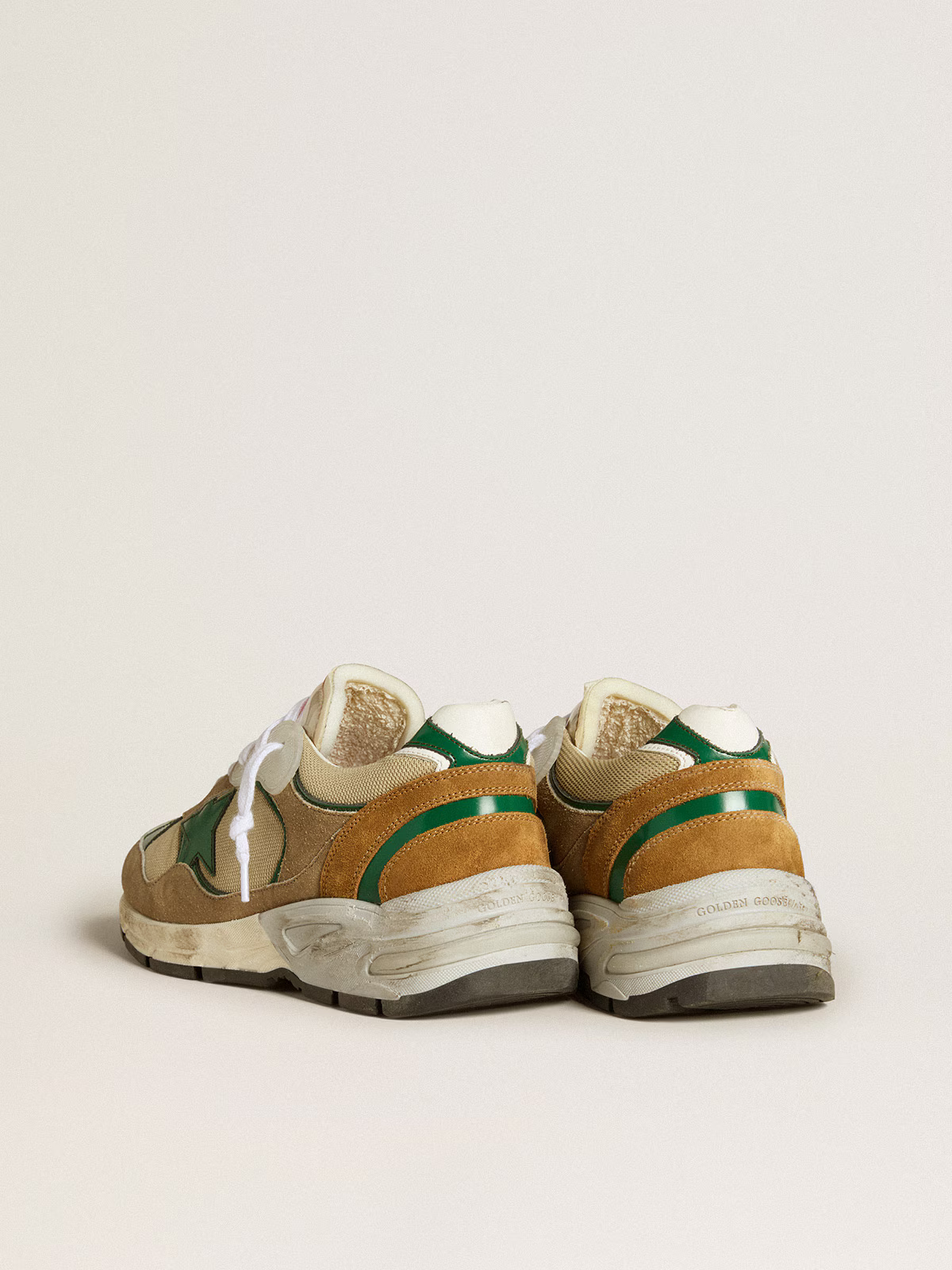 Golden Goose Dad-star Sneaker Beige - - Green Unisex Streetwear Limited Edition