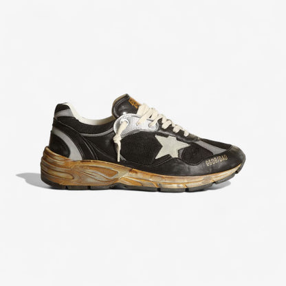 Golden Goose Dad-star Sneaker - Silver Sneakers - Black Unisex Streetwear Limited Edition