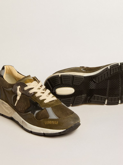 Golden Goose Dad-star Sneaker Olive - Black Unisex Streetwear Limited Edition