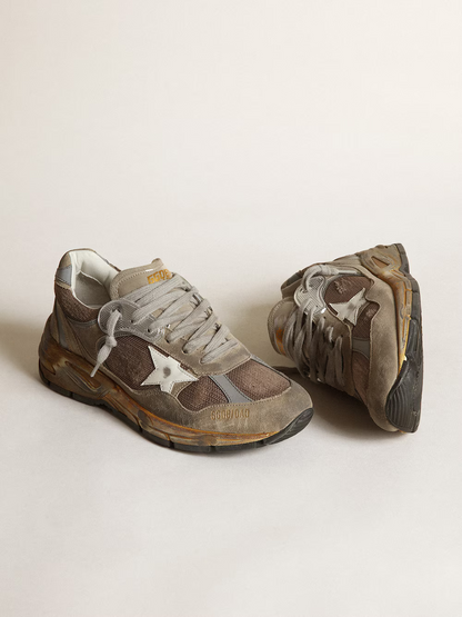 Golden Goose Dad-star Suede Sneaker In - Grey Unisex Streetwear Limited Edition