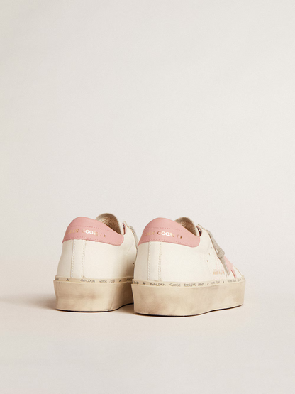 Golden Goose Hi Star Sneaker c Suede Star - Pink Unisex Streetwear Limited Edition