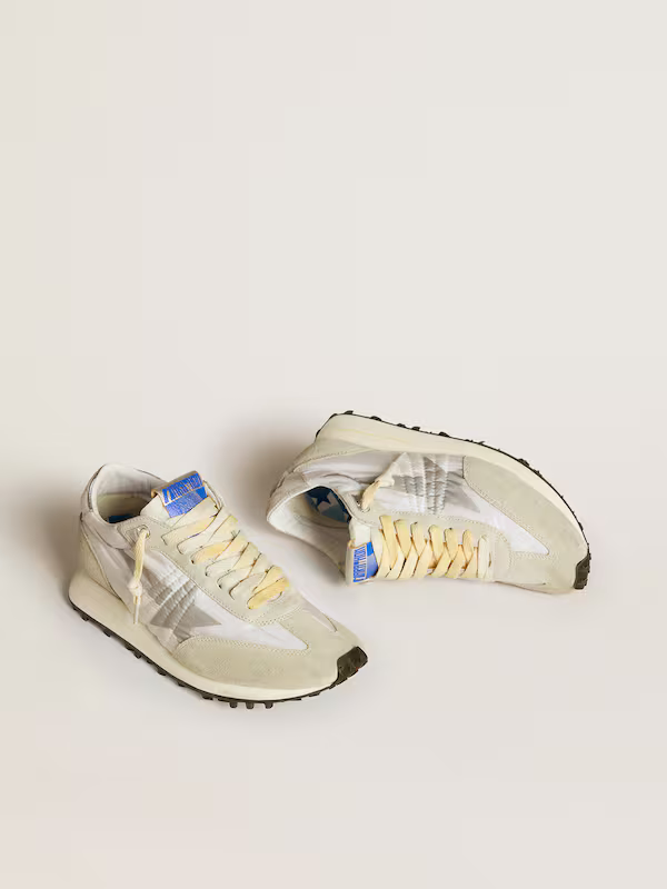 Golden Goose Marathon Sneaker c & Neutral - White Unisex Streetwear Limited Edition