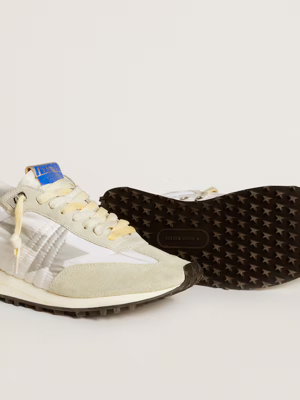 Golden Goose Marathon Sneaker c & Neutral - White Unisex Streetwear Limited Edition