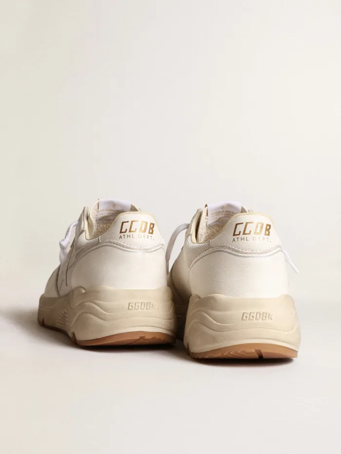 Golden Goose Running Sole Mesh Sneaker - White Unisex Streetwear Limited Edition