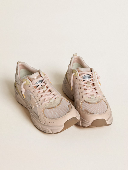Golden Goose Running Sole c Blush Mesh - Yellow Unisex Streetwear Limited Edition