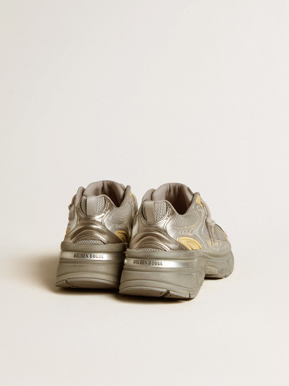 Golden Goose Running Sole c Metallic Gold - Red Unisex Streetwear Limited Edition