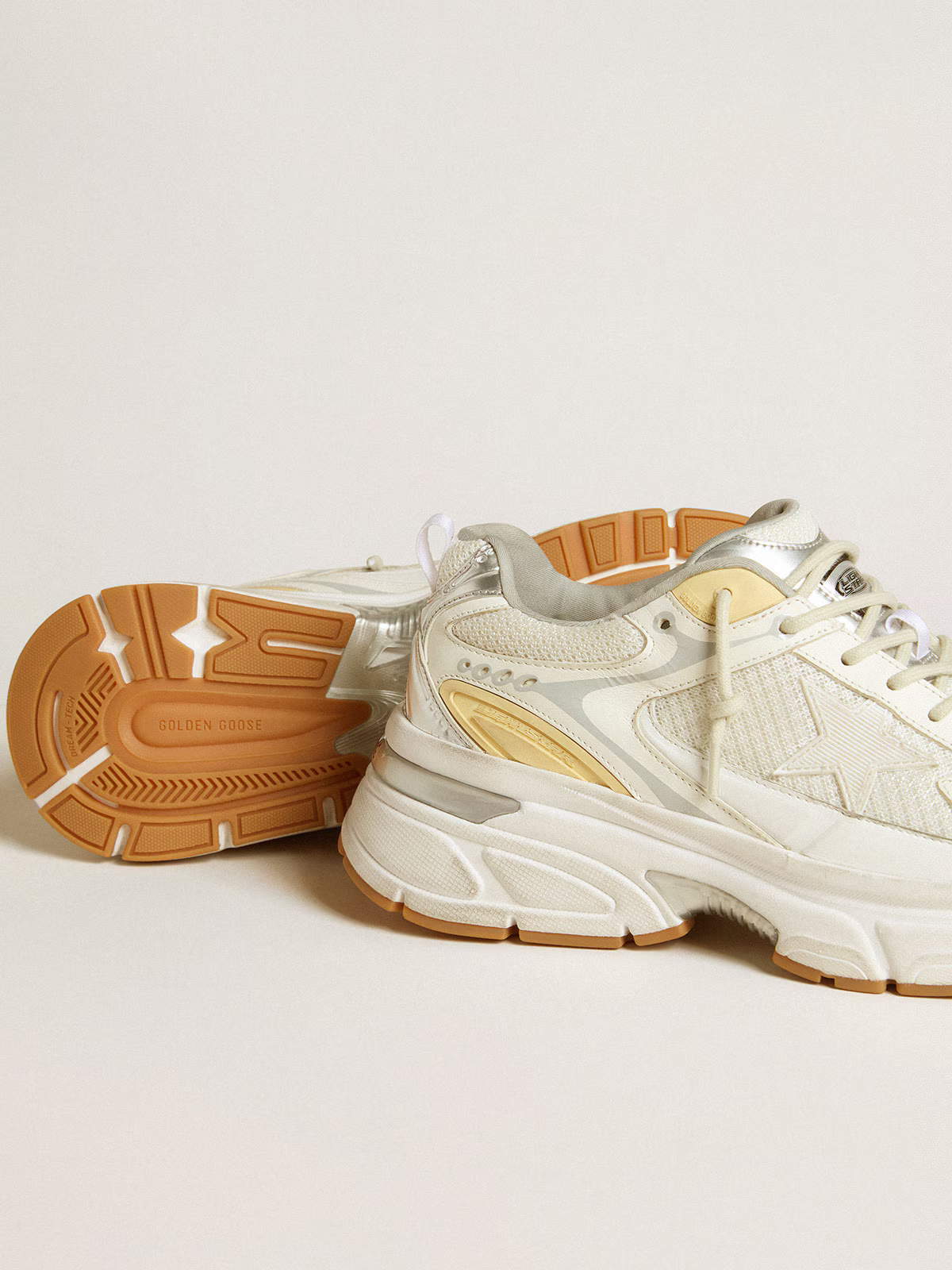 Golden Goose Running Sole c Vanilla Ice - Red Unisex Streetwear Limited Edition