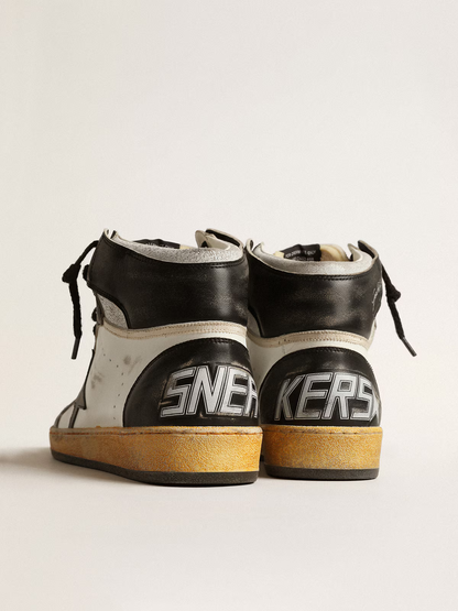 Golden Goose Sky-star c And White - Black Unisex Streetwear Limited Edition