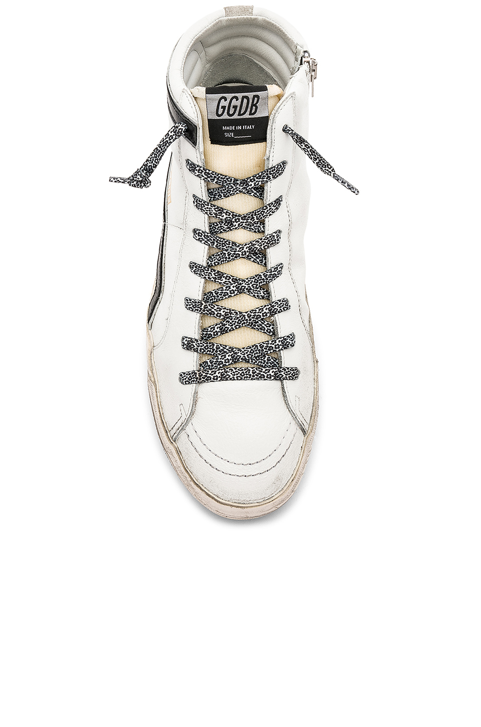 Golden Goose Slide High-top Sneaker - Black Unisex Streetwear Limited Edition