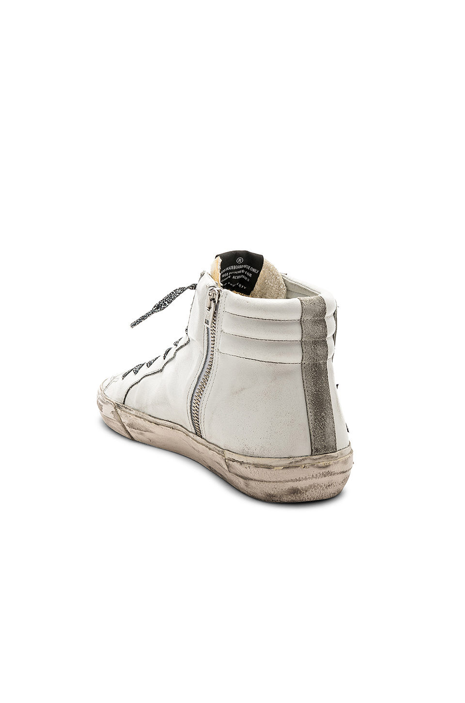 Golden Goose Slide High-top Sneaker - Black Unisex Streetwear Limited Edition