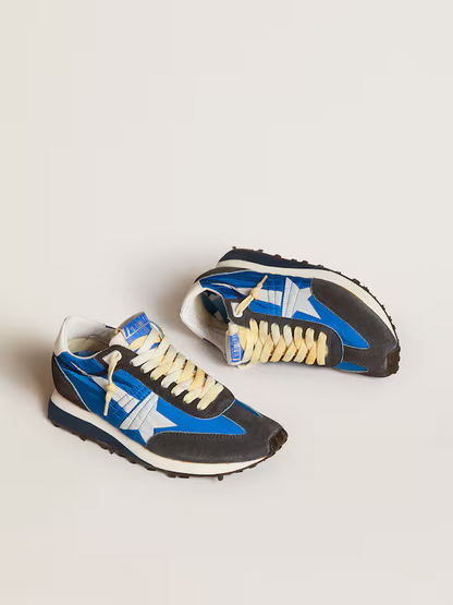 Golden Goose Soul Star Sneaker c Blue & - White Unisex Streetwear Limited Edition