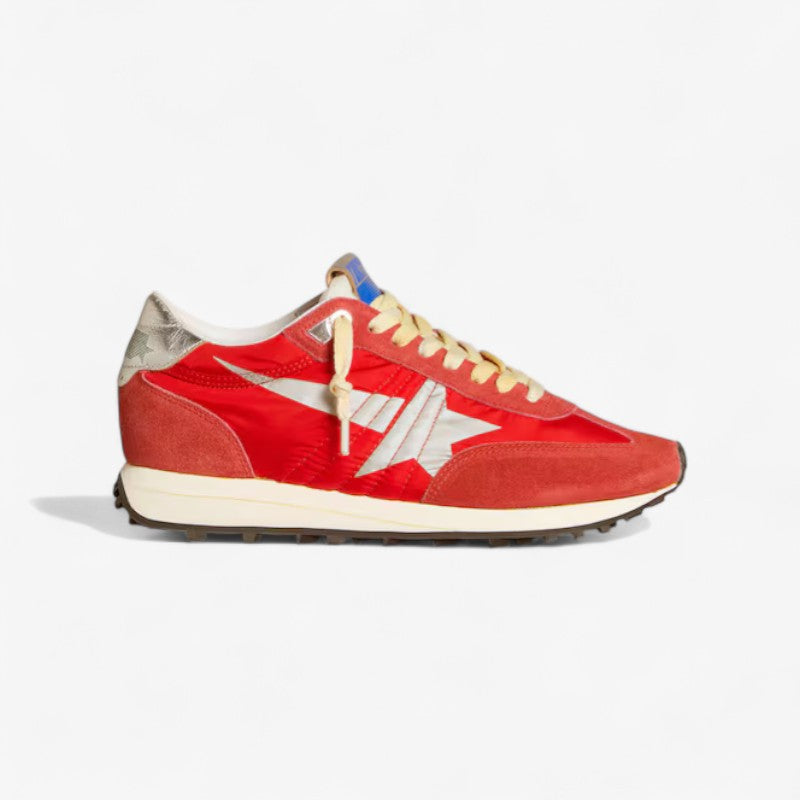 Golden Goose Soul Star Sneaker c & Silver - Red Unisex Streetwear Limited Edition