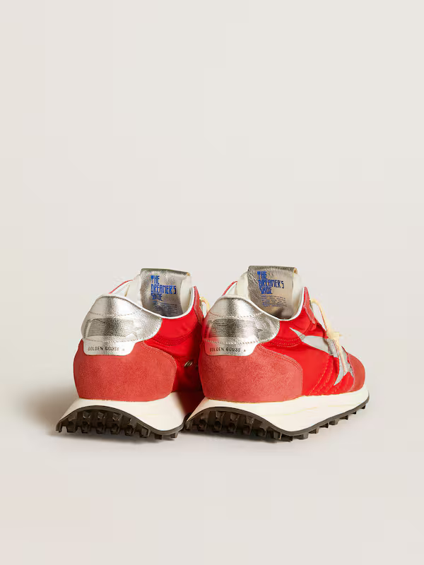 Golden Goose Soul Star Sneaker c & Silver - Red Unisex Streetwear Limited Edition