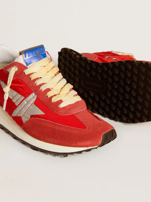 Golden Goose Soul Star Sneaker c & Silver - Red Unisex Streetwear Limited Edition