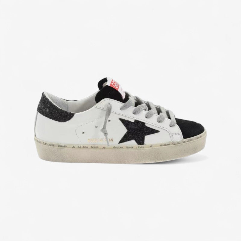 Golden Goose Super-star Glitter Sneaker - Black Unisex Streetwear Limited Edition