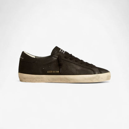 Golden Goose Super-star Leather Sneaker - Black Unisex Streetwear Limited Edition