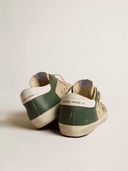 Golden Goose Super-star Corduroy Sneaker - White Unisex Streetwear Limited Edition