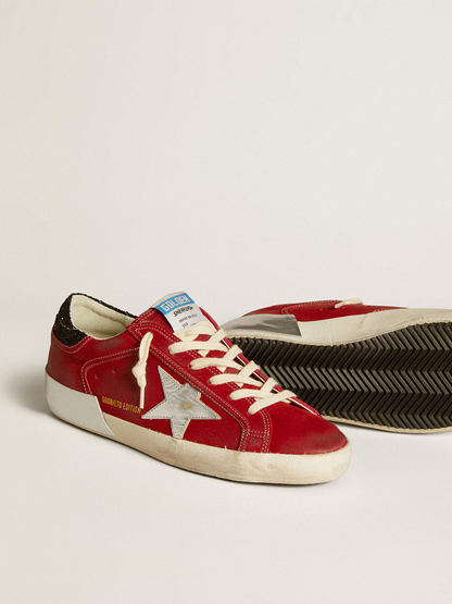 Golden Goose Super-star Ltd Edition c & Silver - Red Unisex Streetwear Limited Edition