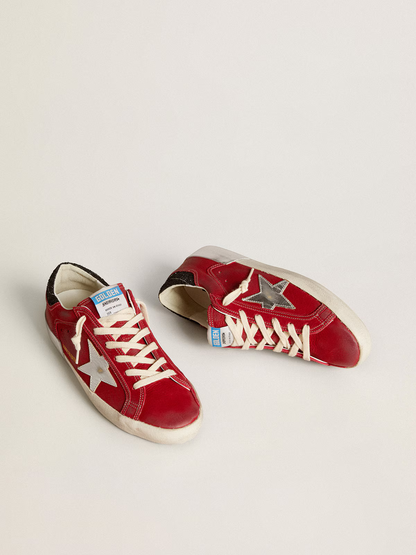 Golden Goose Super-star Ltd Edition c & Silver - Red Unisex Streetwear Limited Edition