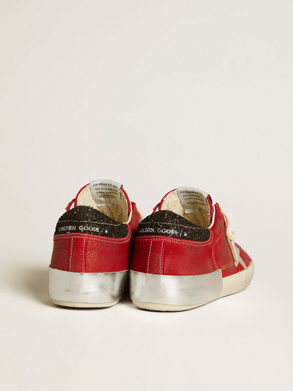 Golden Goose Super-star Ltd Edition c & Silver - Red Unisex Streetwear Limited Edition
