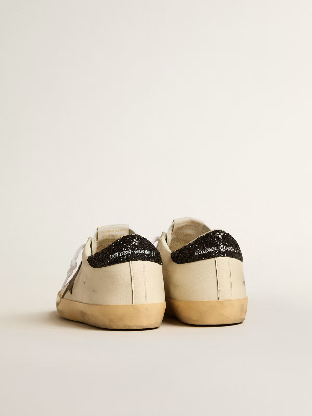 Golden Goose Super-star Ltd Rose Glitter Sneaker - Black Unisex Streetwear Limited Edition