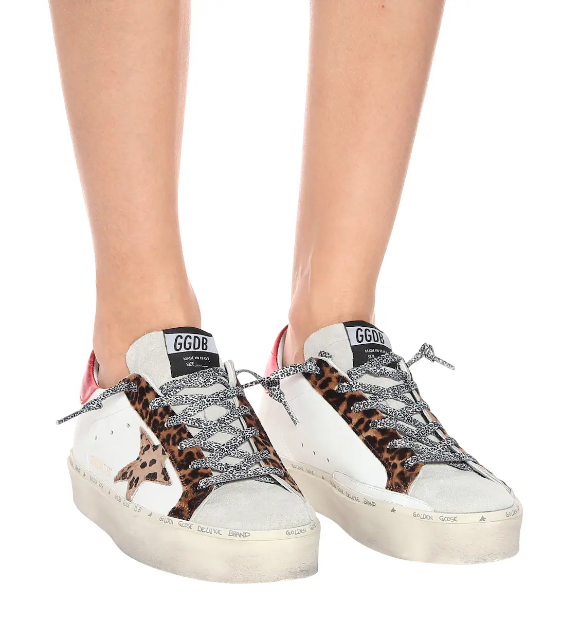 Golden Goose Super-star Leopard Private Edit Sneaker - White Unisex Streetwear Limited Edition