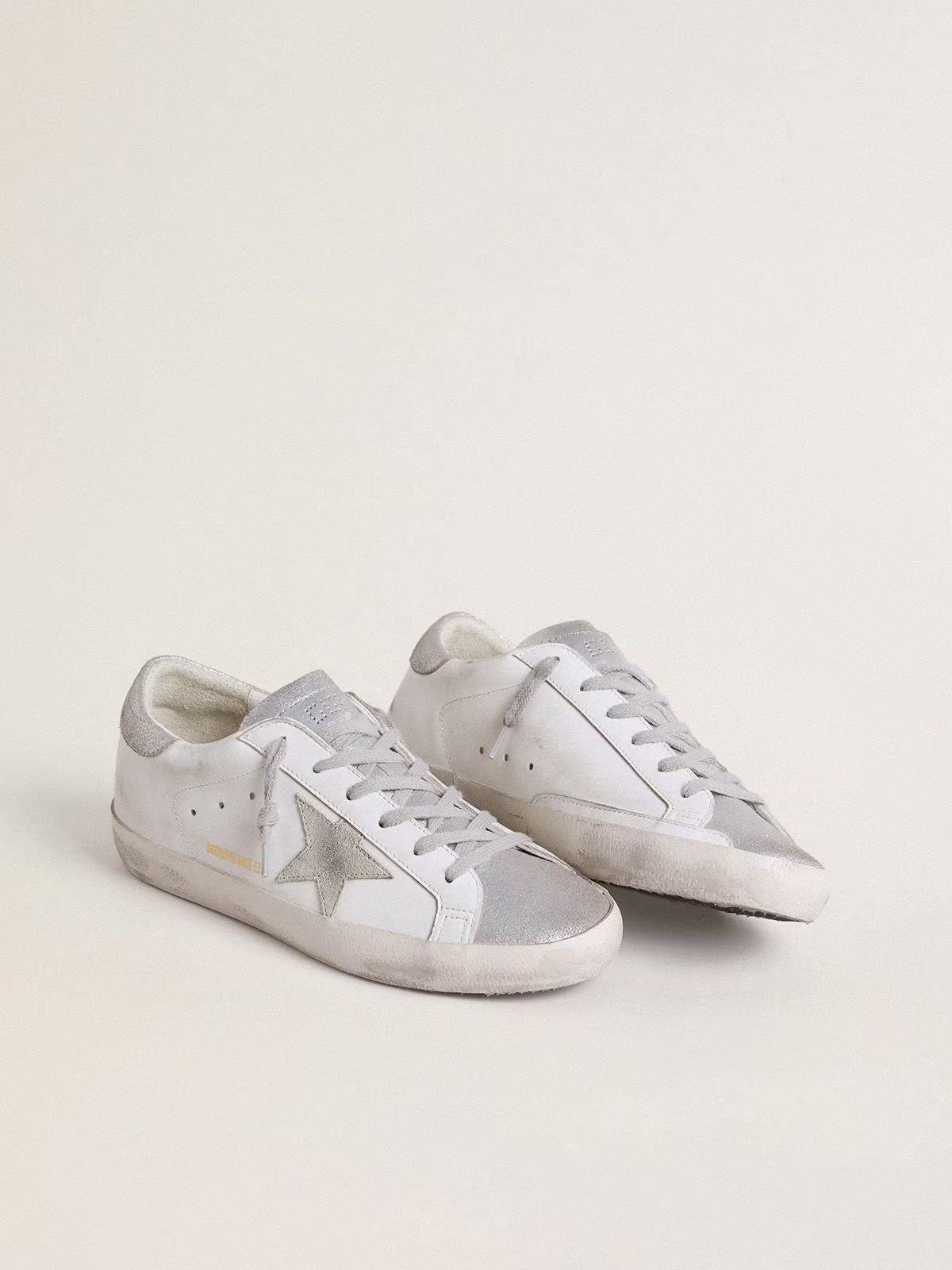 Golden Goose Super-star Private Edition c & Silver - White Unisex Streetwear Limited Edition